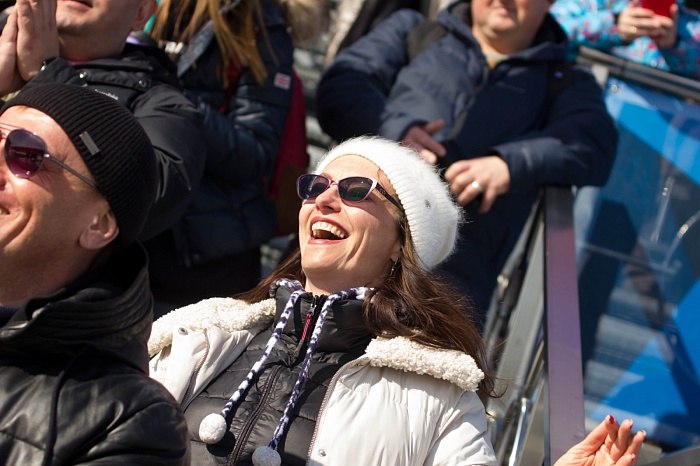 Чемпионат России по лыжным гонкам в Тюмени. 6-й соревновательный день. Женский масс-старт