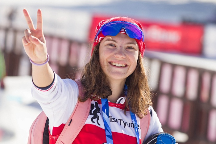 Чемпионат России по лыжным гонкам в Тюмени. 6-й соревновательный день. Женский масс-старт