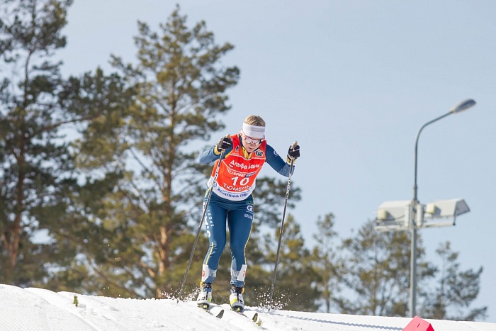 Чемпионат России по лыжным гонкам в Тюмени. 6-й соревновательный день. Женский масс-старт