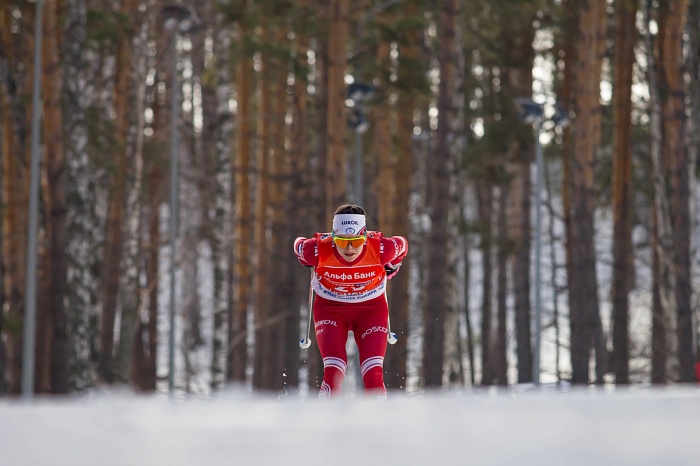 Чемпионат России по лыжным гонкам в Тюмени. 6-й соревновательный день. Женский масс-старт