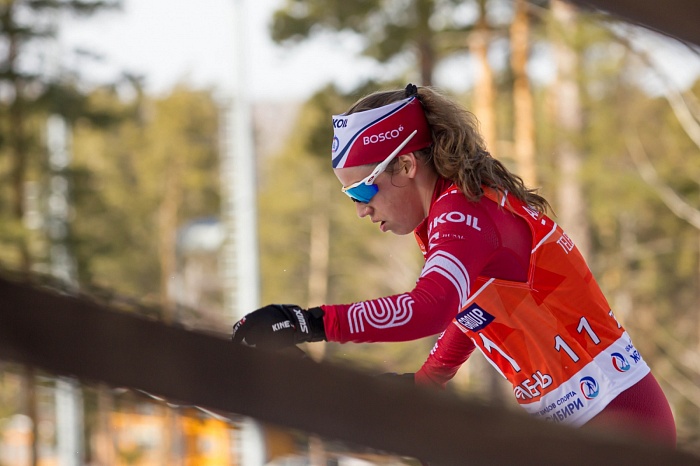 Чемпионат России по лыжным гонкам в Тюмени. 6-й соревновательный день. Женский масс-старт