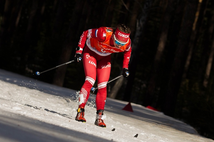 Чемпионат России по лыжным гонкам в Тюмени. 6-й соревновательный день. Женский масс-старт