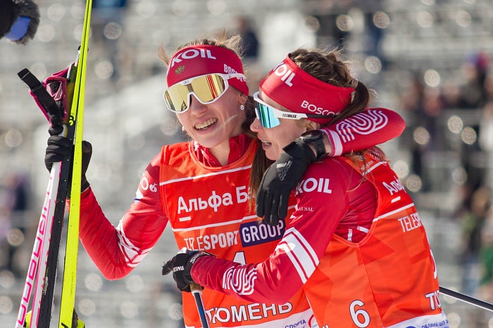 Чемпионат России по лыжным гонкам в Тюмени. 6-й соревновательный день. Женский масс-старт