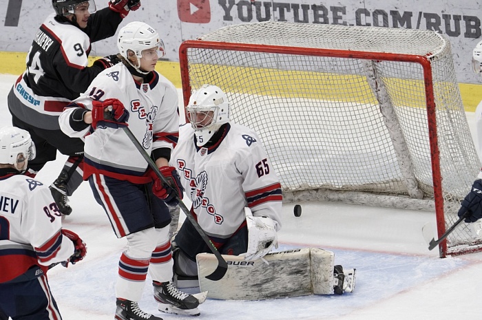 Молодёжная хоккейная команда «Тюменский Легион» одержала красивую победу над «Реактором»