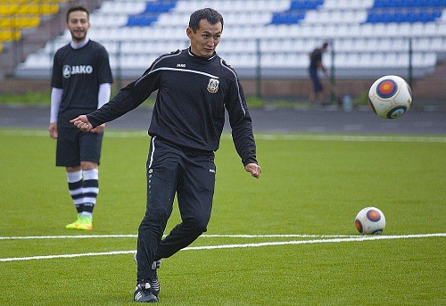 Арман Аймукашев забил «Строителю»