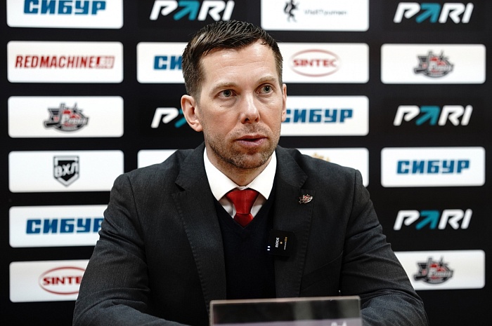 Наставник хоккейного клуба «Рубин» Денис Ячменёв: «Могли ошибаться от большого желания победить»