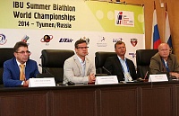 Александр Кравцов, Дмитрий Грамотин, Ивор Лехотан и Пеер Ланге. Фото Виктории ЮЩЕНКО