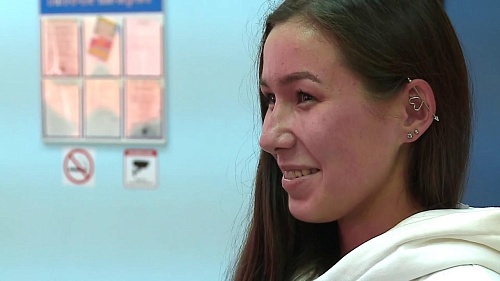 Екатерина Морганова на день стала игроком ХК «Рубин»