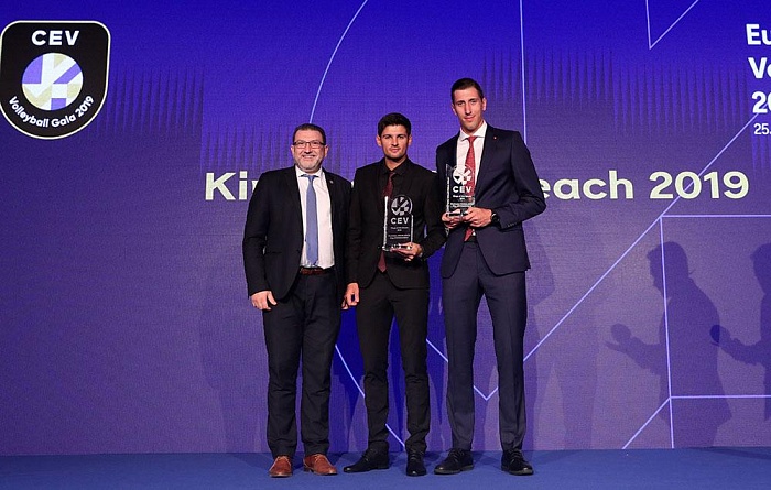 Волейболисты «Факела» получили приз ЕКВ