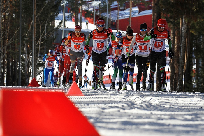 Чемпионат России по лыжным гонкам в Тюмени. 5-й соревновательный день. Эстафеты