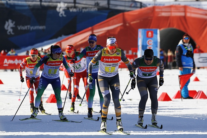 Чемпионат России по лыжным гонкам в Тюмени. 5-й соревновательный день. Эстафеты