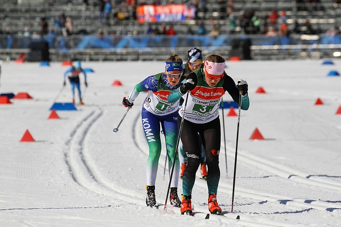 Чемпионат России по лыжным гонкам в Тюмени. 5-й соревновательный день. Эстафеты