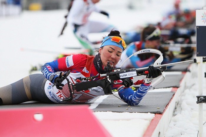 Чемпионат России по биатлону в Тюмени. Смешанная эстафета