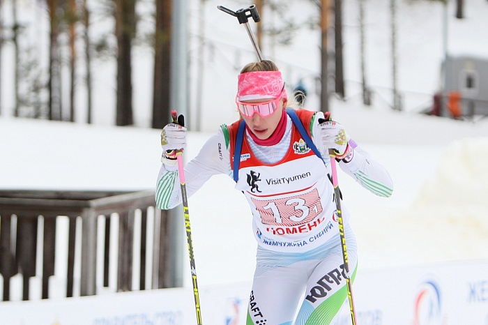 Чемпионат России по биатлону в Тюмени. Смешанная эстафета