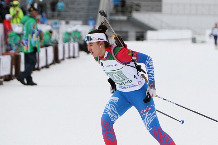 Чемпионат России по биатлону в Тюмени. Смешанная эстафета