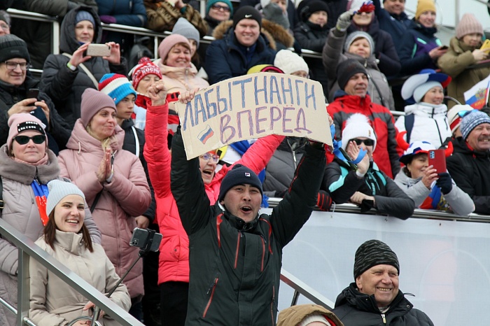 Чемпионат России по биатлону в Тюмени. Смешанная эстафета