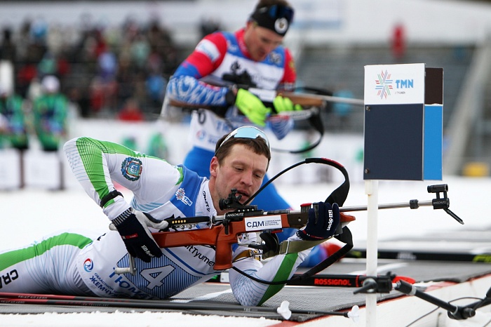 Чемпионат России по биатлону в Тюмени. Смешанная эстафета