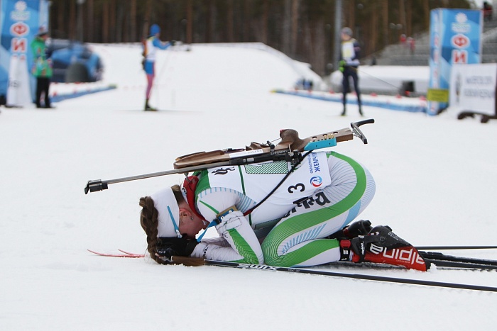 Чемпионат России по биатлону в Тюмени. Смешанная эстафета