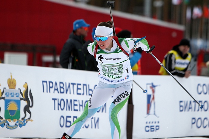 Чемпионат России по биатлону в Тюмени. Смешанная эстафета