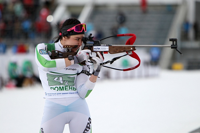 Чемпионат России по биатлону в Тюмени. Смешанная эстафета