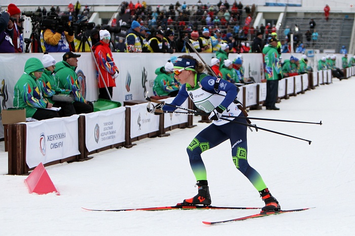 Чемпионат России по биатлону в Тюмени. Смешанная эстафета