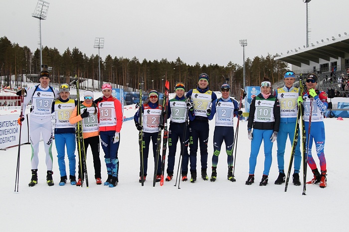 Чемпионат России по биатлону в Тюмени. Смешанная эстафета