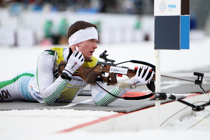 Чемпионат России по биатлону в Тюмени. Смешанная эстафета