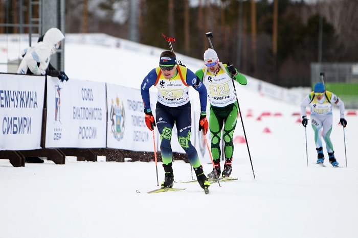 Чемпионат России по биатлону в Тюмени. Смешанная эстафета