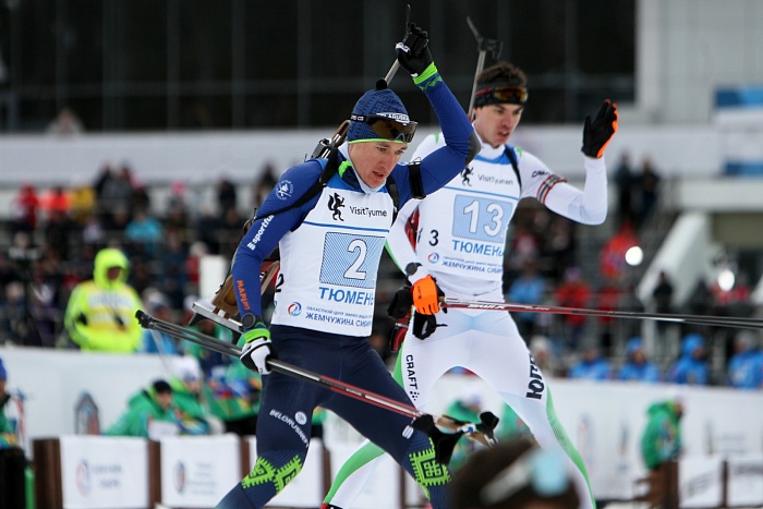 Чемпионат России по биатлону в Тюмени. Смешанная эстафета