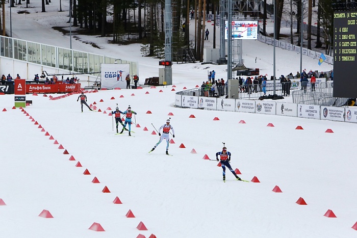 Чемпионат России по биатлону. Эстафета. Мужчины