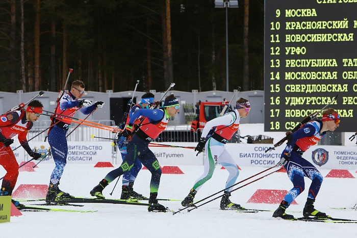 Чемпионат России по биатлону. Эстафета. Мужчины