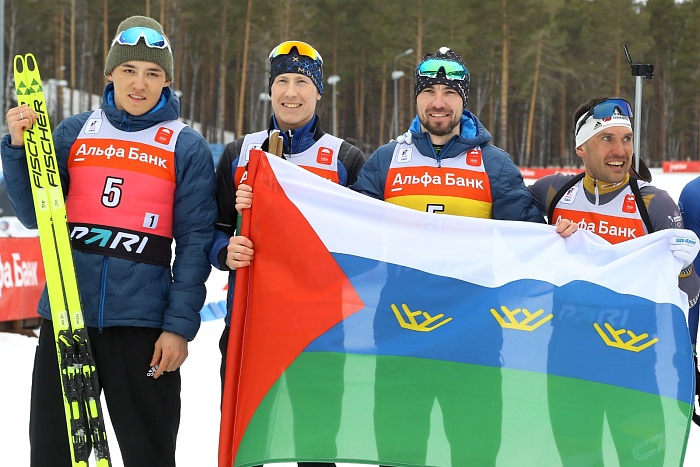 Чемпионат России по биатлону. Эстафета. Мужчины