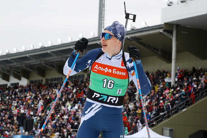 Чемпионат России по биатлону. Эстафета. Мужчины