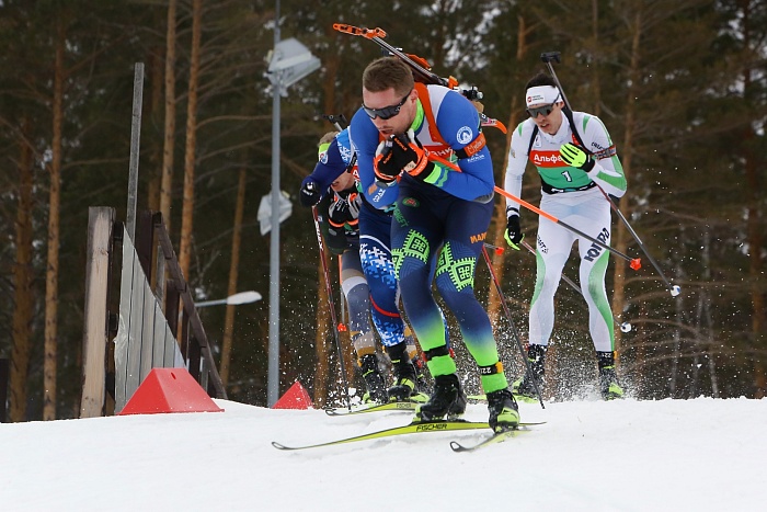 Чемпионат России по биатлону. Эстафета. Мужчины