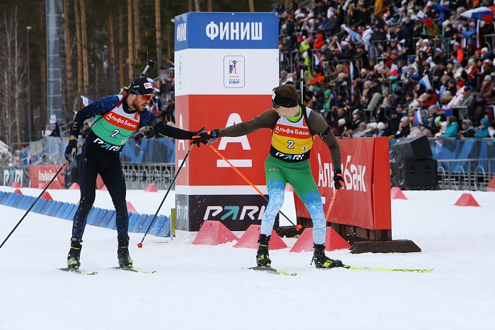 Чемпионат России по биатлону. Эстафета. Мужчины