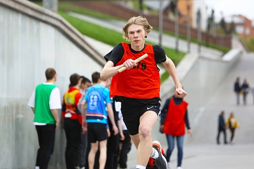 Эстафета в честь Дня Победы