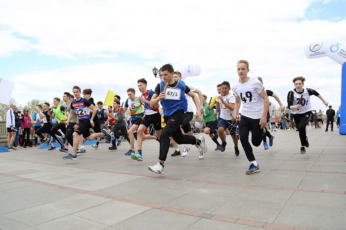 Эстафета в честь Дня Победы