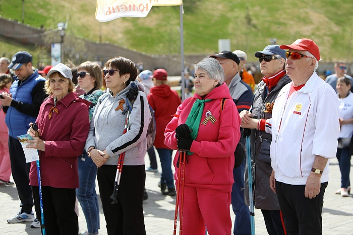 Эстафета в честь Дня Победы