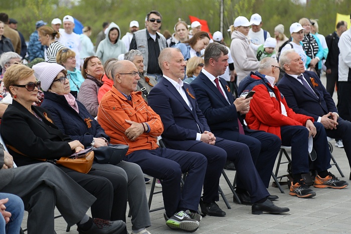 Эстафета в честь Дня Победы
