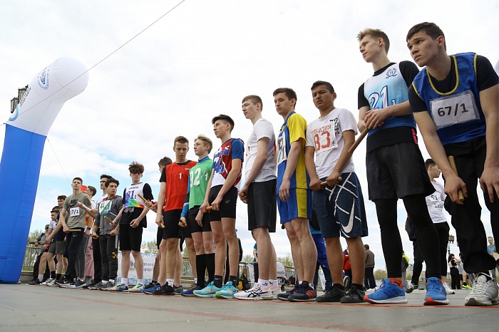 Эстафета в честь Дня Победы