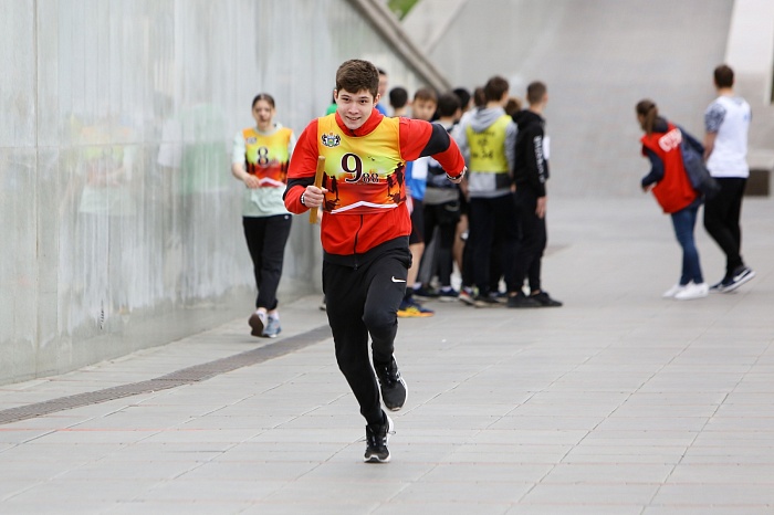Эстафета в честь Дня Победы