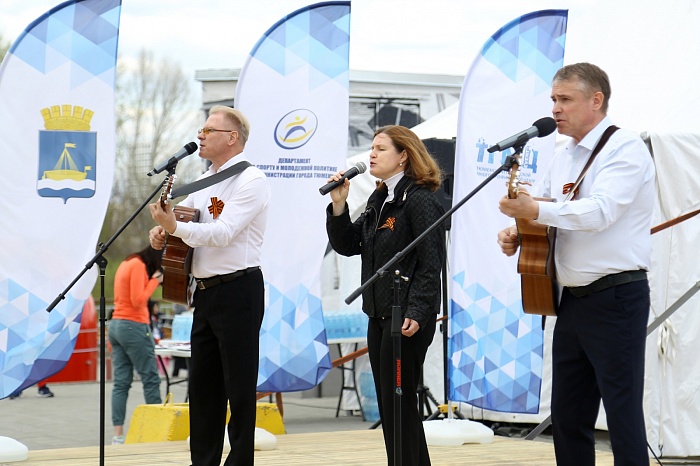 Эстафета в честь Дня Победы