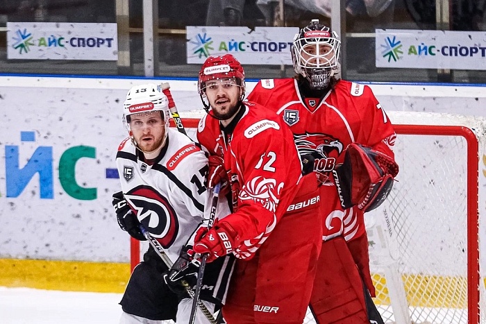 Хоккейный клуб «Рубин» выиграл  в Ростове-на-Дону тяжёлый матч