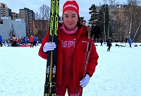 Екатерина Смирнова была близка к победе над Натальей Непряевой в "разделке" Кубка России по лыжам