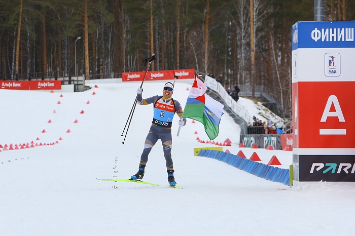 Евгений Гараничев помог сборной Тюменской области спустя 10 лет вернуть звание сильнейшей эстафетной мужской команды чемпионата России по биатлону