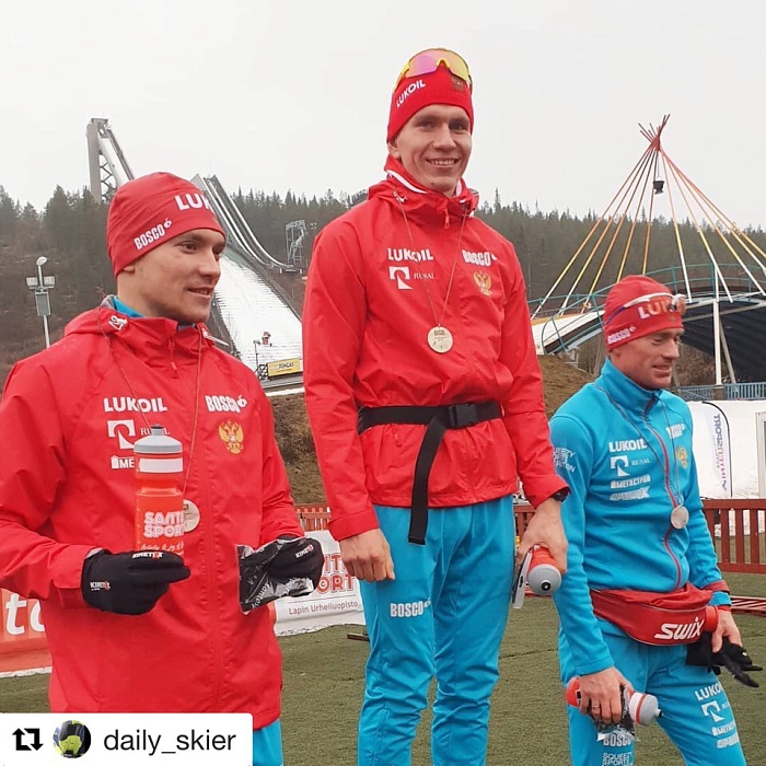 Александр Большунов победил в Рованиеми