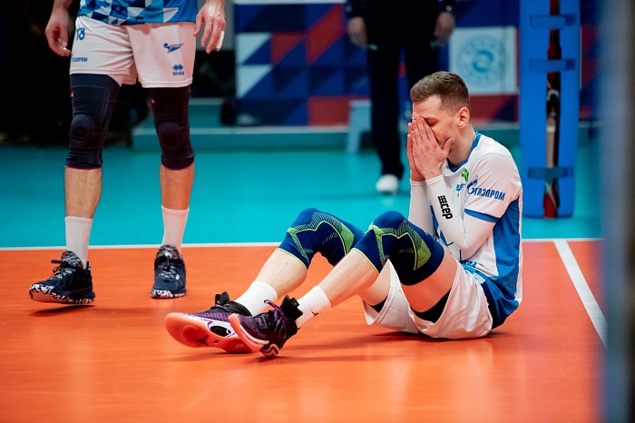 Команда тюменского волейболиста Кирилла Урсова проиграла матч за третье место в российской суперлиге