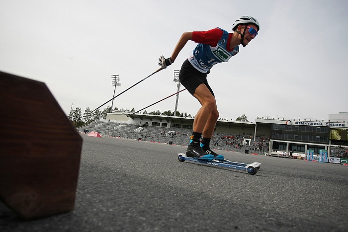 Летний чемпионат России по лыжным гонкам. Первый соревновательный день. Индивидуальная гонка классическим стилем.
