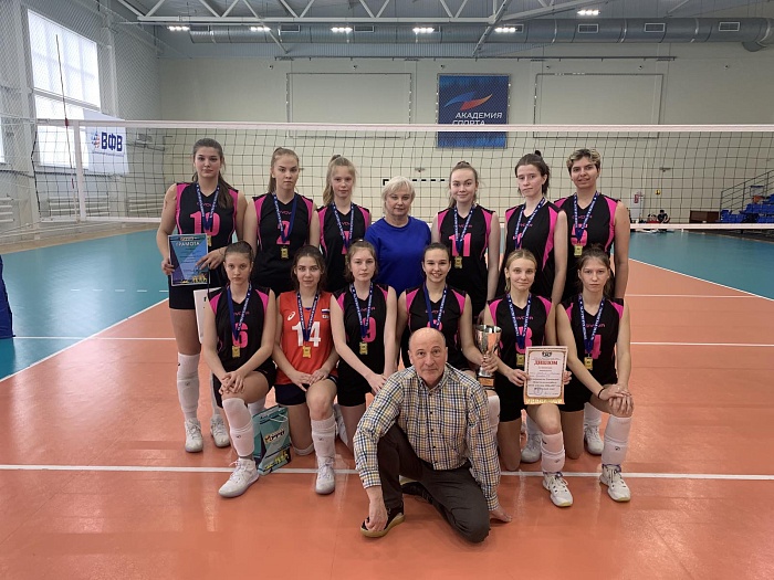 Тобольские волейболистки выиграли первенство Тюменской области