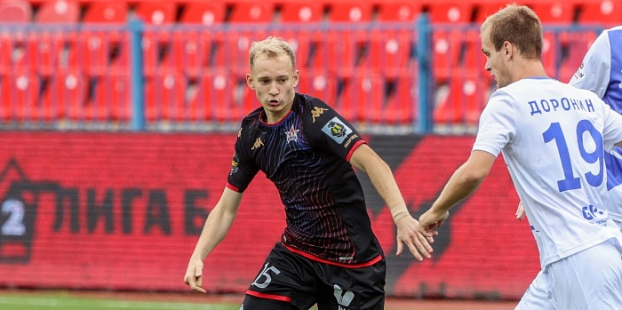 Даниил Григорьев — новичок футбольного клуба «Тюмень»